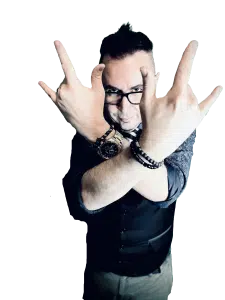 Anthony (H) devils horns pic